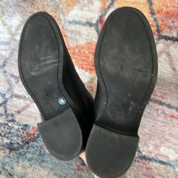 GUCCI Guccissima Calfskin Maud Soft Knee High Riding Boots in Black - 36 - Picture 7 of 9